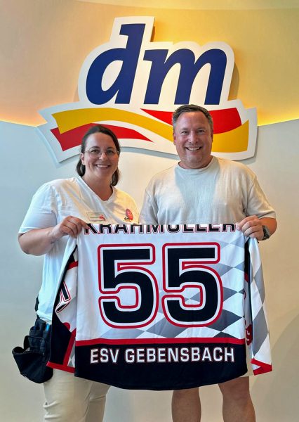 homepage - ESV Gebensbach mit Werbepartner DM Markt Taufkirchen Vils